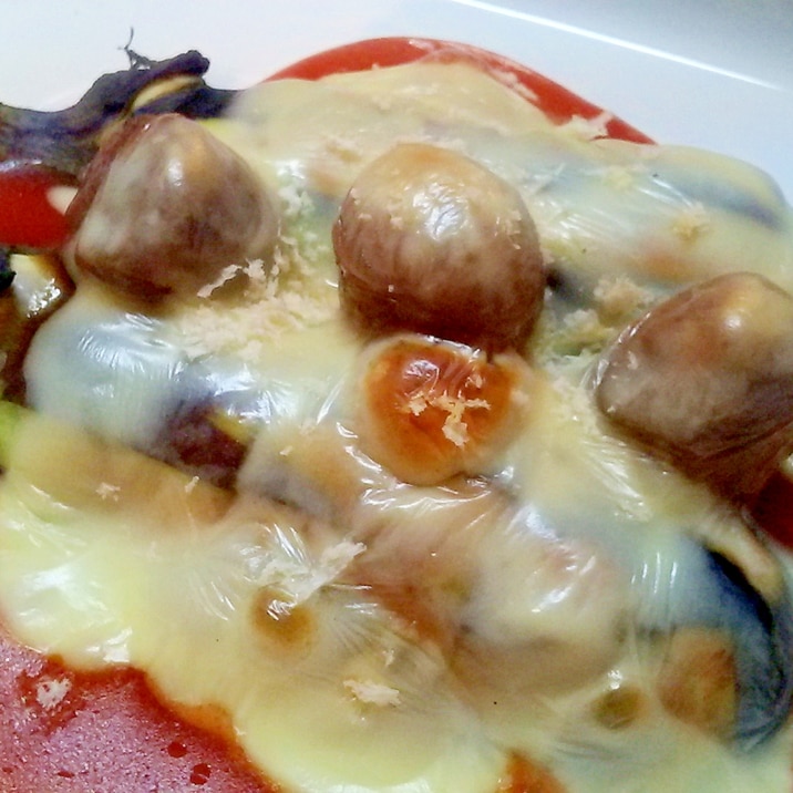 残ったミートボールソースで茄子のチーズ焼き レシピ 作り方 By Kokちゃん 楽天レシピ